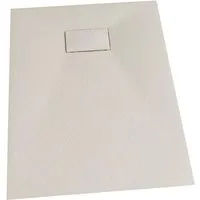 Sanotechnik Duschwanne SMC Brausetasse, rechteckig, LxB: 100x80cm, schneidbar