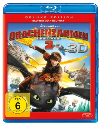 Drachenzähmen leicht gemacht 2 - Deluxe Edition (+ Blu-ray 2D)