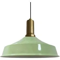 Bamyum Pendelleuchte Hängelampe AsletlEF Ø40 cm, Pendelleuchte Vintage, E27 Lampe, ohne Leuchtmittel, E27, Dimmbar, Einstellbare Kabellänge