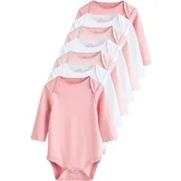 Next Langarmbody Essential Langarm-Strampler 5er-Pack – 7er-Pack (7-tlg)
