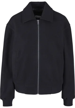 URBAN CLASSICS Allwetterjacke "Urban Classics Damen Ladies Boxy Jacket" 1 Stk. tlg. ohne Kapuze