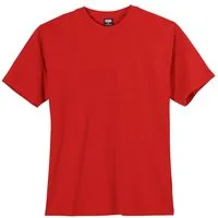 Urban Classics Plus Size Rundhalsshirt Urban Classics T-Shirt Übergrößen rot