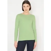 CECIL Langarmshirt aus reiner Baumwolle
