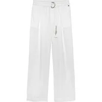 Tommy Hilfiger Bundfaltenhose PLEATED LINEN PANT BELT Kinder bis 16 Jahre, Leinen-Mix, mit Gürtel