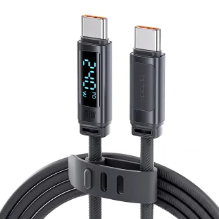 Toocki TX113C4 PD240W Type-C to Type-C Digital Display Cable PD3.1 Fast Charging Data Transmission Copper Core Line 1M/2