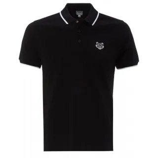 Kenzo Schwarzes Poloshirt