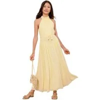 LIPSY Maxikleid Lipsy Teen festliches Neckholder-Maxikleid (2-tlg)