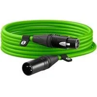 Premium XLR-Kabel XLR6M-G green hellgrün, 6 Meter
