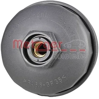 Metzger Deckel f?r ?lfiltergeh?use Audi Porsche VW