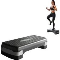 Endless Stepper Aerobic-Übung höhenverstellbar mit 2, ABS-Kunststoff, Für Unisex (1 Aerobic Stepper, Non Slip Surface), für Zuhause, Übung Workout-Plattform