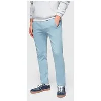 OMBRE Sweatpants Herren Jogginghose Slim Fit Baumwolle Basic Denim blue XL (kein Set, 1-tlg) weiche Baumwolle, leicht taillierter Schnitt