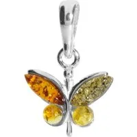 OSTSEE-SCHMUCK Kettenanhänger Ostsee-Schmuck Anhänger Schmetterling Anhänger Schmetterling (1-tlg)