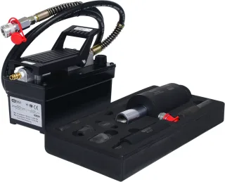 KS Tools Hydraulik-Einheit 16t, mit Luft-Hydraulik-Pumpe, 13-tlg - 440.9991