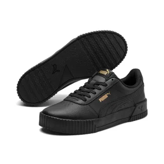 PUMA Sneaker "CARINA L" mit perforierten Details, rutschfeste Gummilaufsohle