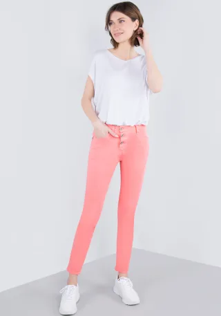 Please Jeans 5-Pocket-Jeans "P78A" Crinkle Optik