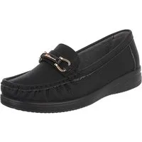 Ital-Design Komfortabler Schuh mit profilierter Sohle für Damen Slipper (91261529) ultraleichte und komfortable Sohle