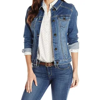 Damen Stretch Denim Jacken| Enzo Designer Womenswear