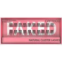 Catrice Einzelwimpern Faked Natural Cluster Lashes, Set, 3 tlg., Integrierter Wimpernkleber, ultraleicht und wiederverwendbar.