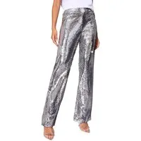 LIPSY Stoffhose Lipsy Hose mit Pailletten, Petite (1-tlg)