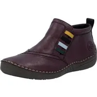 Rieker Schlupfboots Casual-Boots, Stiefelette, Schlupfboots mit Innenreißverschluss