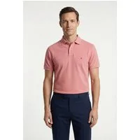 Tommy Hilfiger Poloshirt 1985 SLIM POLO Markenstickerei, aus Baumwoll-Piqué