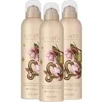 Rituals Duschgel Rituals Intuitia Velvety Foaming Shower Gel 3er Bundle – 3× 200 ml, 3-tlg., 3× Velvety Foaming Shower Gel – reichhaltiger Schaum & Duft