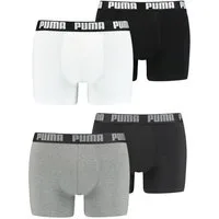 PUMA Boxershorts PUMA Herren Boxershorts Unterhosen Everyday Boxer 4er-Pack (4er-Pack)