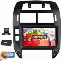 ESSGOO 9" VW Polo Mk4 IV 2001–2009 Android 15 USB Autoradio (RDS, Digitalradio (DAB), FM, AM, Carplay Android Auto Bluetooth EQ USB Navi WIFI)