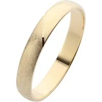 Firetti Trauring Schmuck Geschenk Gold 375 Hochzeit Ehering Trauring "LIEBE", Made in Germany, wahlweise mit oder ohne Brillant