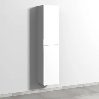 Sanipa 3way Hochschrank mit 2 Türen, Weiß-Soft BR09343