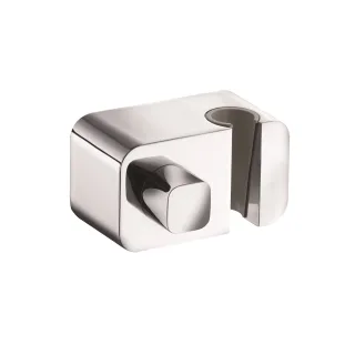 KLUDI A-QA Wand-Anschlussbogen mit Brausehalter und Absperrung chrom 6556205-00