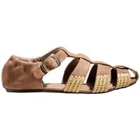 Next N. Premium flache Fischerschuhe aus Leder Sandale (1-tlg)