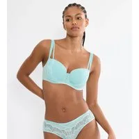 Triumph Balconette-BH Palina Moonlight Kiss Triumph x Palina Rojinski, gefütterte Spacer-Cups, Spitze, Glitzergarn