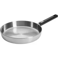 WOLL Bratpfanne Logic Steel, Edelstahl 18/10 (1-tlg), 5-Schicht-Aufbau