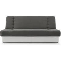 MOEBLO Schlafsofa Cyprus, Sofa Kippsofa Klappsofa Clic-Clack Couch für Wohnzimmer Federkern Sofagarnitur Polstersofa - 192x85x92 cm -, mit Bettkasten und Schlaffunktion