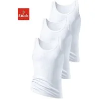 H.I.S Unterhemd Doppelripp Tanktop (Packung, 3-St) aus weicher Baumwollqualität