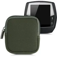 kwmobile Aufbewahrungstasche Tasche für Bosch Intuvia (1-tlg), E-Bike Computer Neopren Hülle - Schutztasche Dunkelgrün