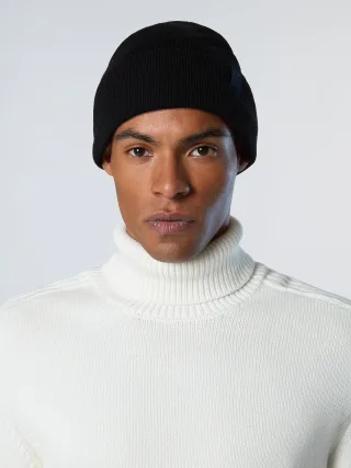 North Sails Beanie Feinstrick mit Umschlag
