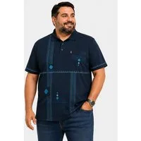 EloModa Poloshirt Herren Poloshirt 3XL 4XL 5XL mit Brusttasche Kurzarm Baumwolle Polyest (1-tlg) Herren Poloshirt mit Brusttasche 3XL bis 5XL