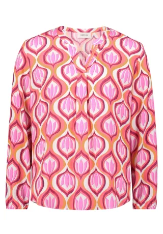 CARTOON - Blusenshirt orange/rosé - Gr. - 42