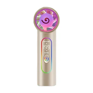 Tevorex V9 Mini 3000mAh Portable Handheld Fan 199-Level Speed Adjustable USB Charging Energy-Efficient Cooling Fan with