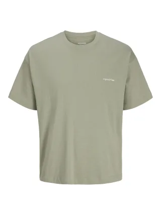 JACK&JONES - JORMONTAUK BACK GRAPHIC TEE SSCN EA26 SN Seagrass - Gr. - S