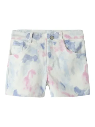 NAME IT - NKFROSE HW MOM TWI SHORTS AOP 1110-HU F cloud dancer - Gr. - 128