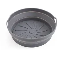 Adler Silikonform AD 6734 für Heißluftfritteusen - ø20 cm, (1-tlg), antihaftbeschichtet, lebensmittelecht
