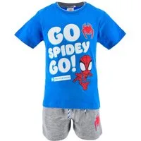 Spiderman T-Shirt & Shorts Set Spidey & Amazing Friends (2-tlg) Jungen Sommeroutfit Gr. 92 - 110 cm