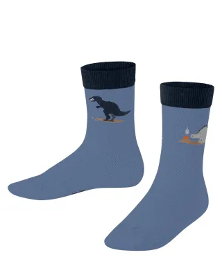 FALKE - FALKE Dinosaurs Kinder smoky blue - Gr. - 32.5