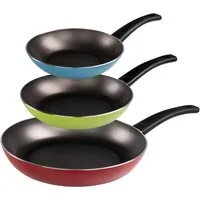 VERY TITAN Pfannen-Set Very Titan, Aluminium (Set, 3-tlg., je 1 Pfanne Ø 20/24/28 cm, H: 4,4/4,6/5,1 cm, - 0,9/1,3/2,2 l), Induktion
