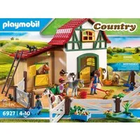 Playmobil® Ponyhof (6927), Country, (194 St), Made in Germany Konstruktions-Spielset