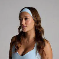 MP Tempo Slim Stirnband – Himmelblau