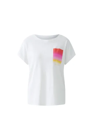 Oui - T-Shirt optic white - Gr. - 38